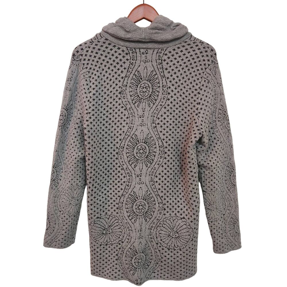 Soma Women's BEAUTIFUL Shawl Collar Cardigan Gray Size M